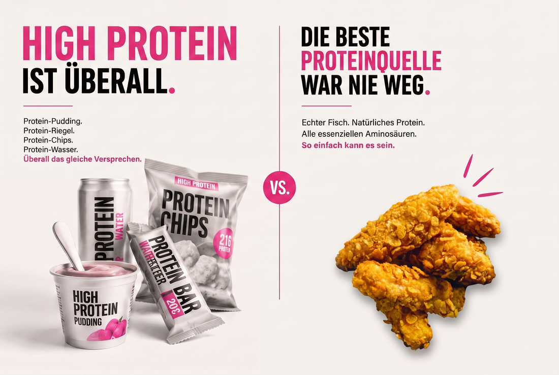 High Protein ist überall. Die beste Proteinquelle war nie weg.