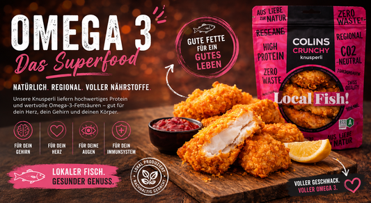 Omega-3 aus der Region – warum guter Fisch mehr kann als nur satt machen