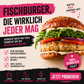 Fischburger Premium Nachhaltig Gesund High Protein Burger Lokaler Burger Schweizer Burger Fisch 100% Geschmack