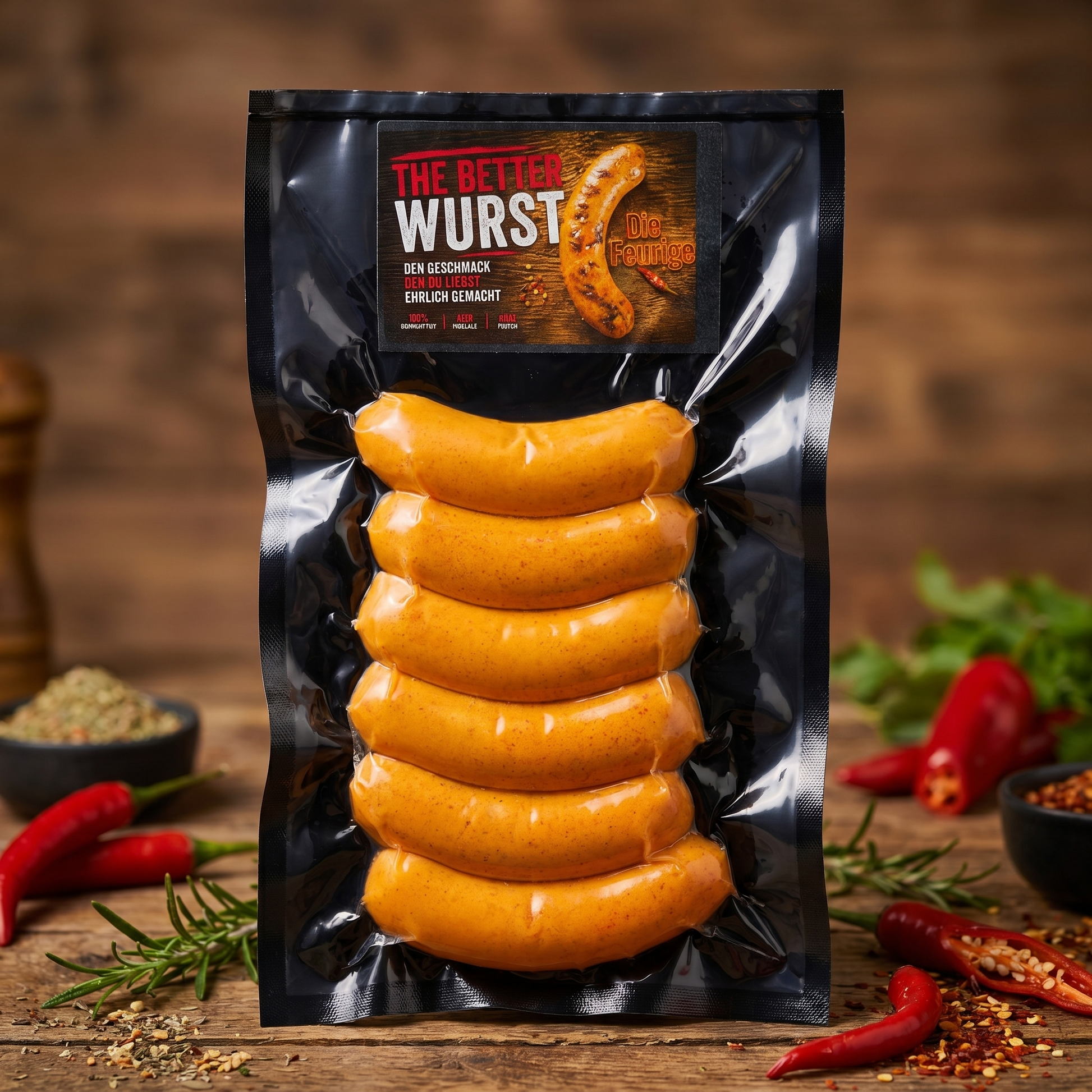 Die Feurige Better Wurst Gesunde Wurst Fisch Grillwurst
