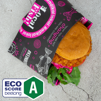 Fish Burger EcoScore A Local Fish Burger Time