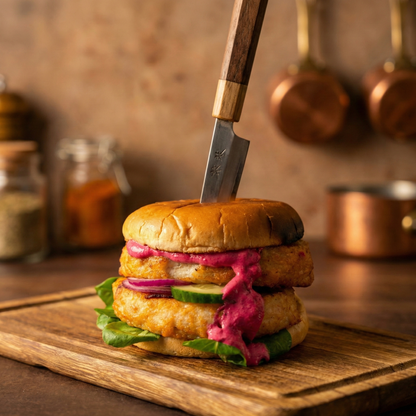 Pure Fish Burger - Fish Burger Deluxe