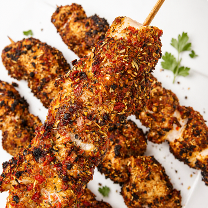 Fisch Spiesse zum grillen Spiesse Fisch 100% Nachhaltiger Fisch Gesunder Fisch einfache Fisch Rezepte