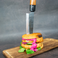Pure Nature Fisch Burger EcoScore A Lokaler Fisch Burger Time Grill Deluxe Upgrade Burger  Local Fish