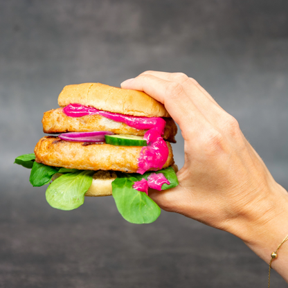 Pure Nature Fisch Burger EcoScore A Poisson local Burger Time Grill Deluxe Upgrade Burger Local Fish