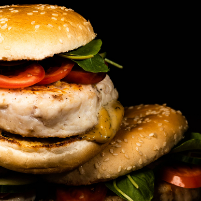 Pure Nature Fisch Burger EcoScore A Poisson local Burger Time Grill Deluxe Upgrade Burger Local Fish