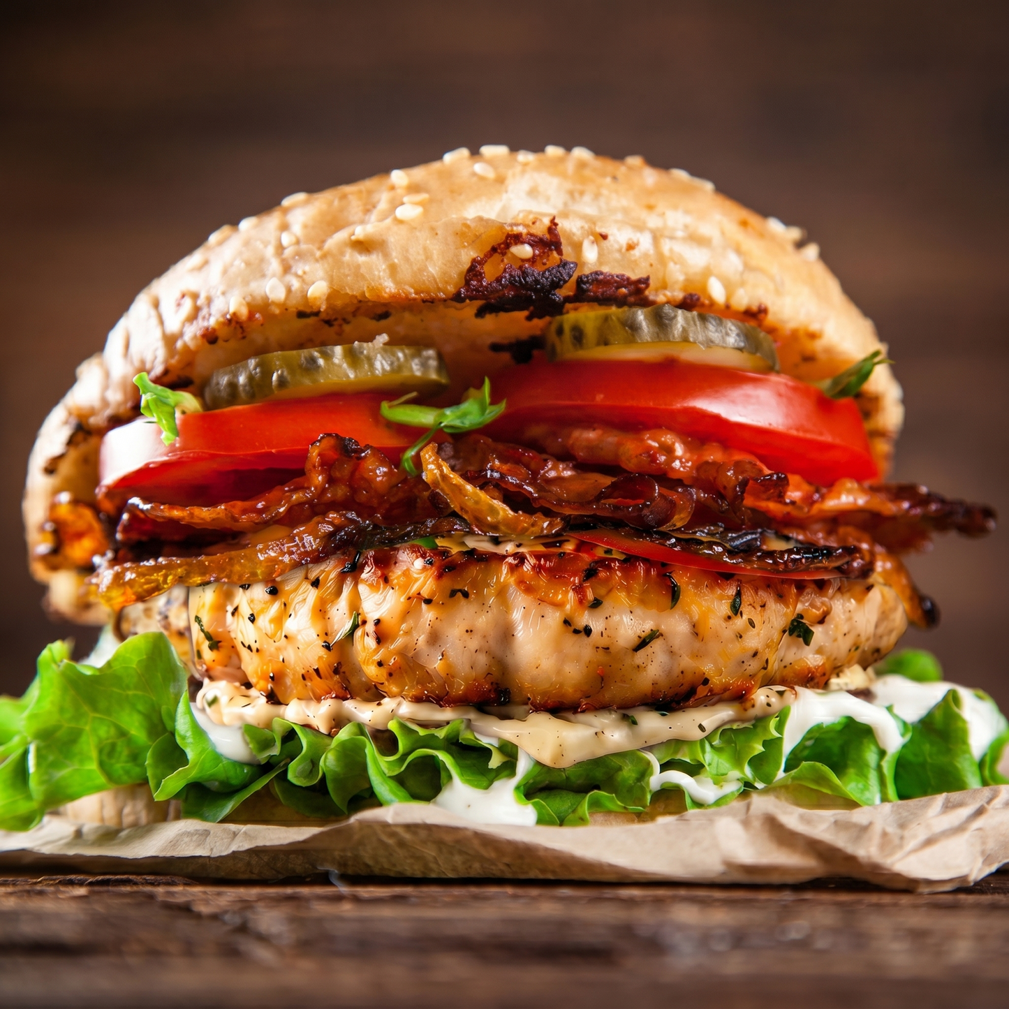 Swiss Filet Burger